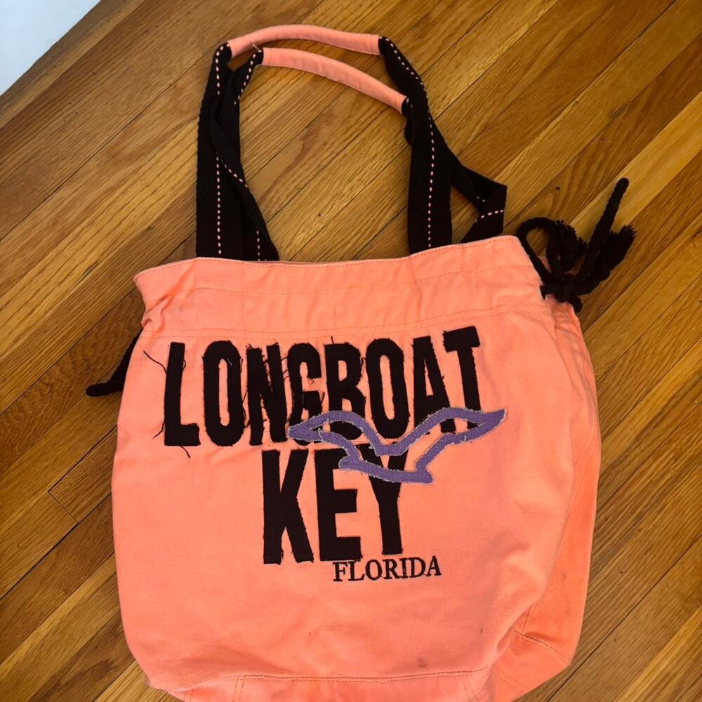 Y2k 2000s pink florida reusable tote bag
